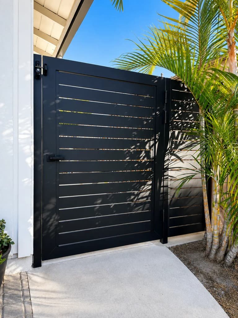 Custom Metal Gates detail