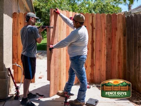 Bakersfield fence installation project photo 12