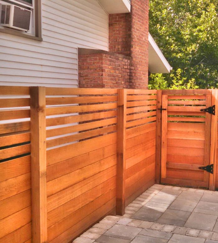 About the Fence Guys - Red wood fence and gate